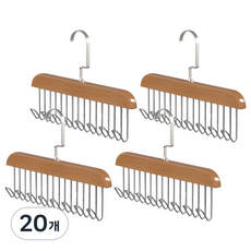 TODAYLIVING 多功能8鉤掛鉤 R99874H, 20個, 混合顏色