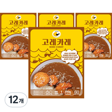 清爽咖哩醬, 12個, 200g