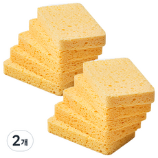 comet 廚房纖維素海綿菜瓜布, 2個, 10入