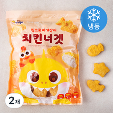 프레시지 핑크퐁 아기상어 치킨너겟 (냉동), 800g, 2개