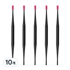 Blue Bucket掏耳朵耳朵清潔棒 粉色, 10個, 1入