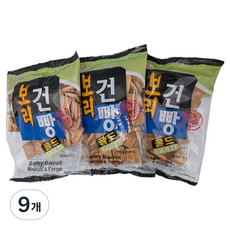 마트코리아 수아가 보리건빵, 160g, 9개
