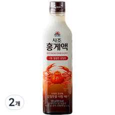 사조 홍게액, 500g, 2개