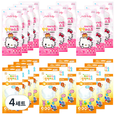 하이가드 방역 황사마스크 2종 세트 헬로키티 소형 KF94 10p + 화이트 소형 KF94 10p, 4세트