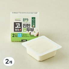 풀무원 고농도 진한 연두부 2개입, 280g, 2개