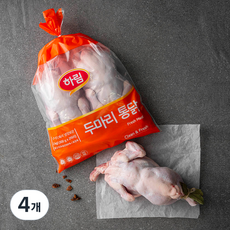 하림 두마리 통닭 (냉장), 2kg, 4개