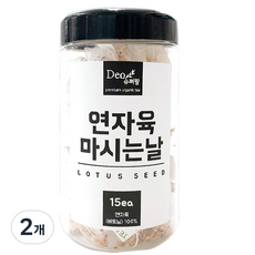 데오슈퍼팜 연자육 마시는날, 1.2g, 15개입, 2개