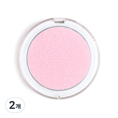 포터블 LED 폴딩 손거울, 핑크, 2개