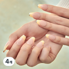 MUZ MAK 可重複使用美甲片組, Novella, 4個