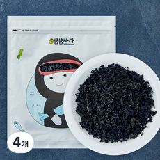 냠냠바다 완도 자른미역, 4개, 100g