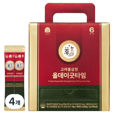 Pnbg 豐年寶鑑 6年根高麗紅參精 All Day Good Time 條 100入, 1kg, 4個
