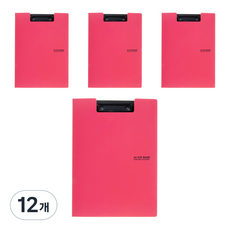 ECO Chungwoon ECO Collector A4文件板, 粉紅色, A4, 12個