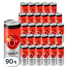 슈가로로 스파클링 사과, 250ml, 90개