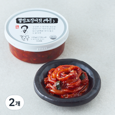 동광 김정숙 젓갈 웰빙오징어젓 매운, 120g, 2개