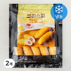 씨엔쿡 크리스피 핫도그 (냉동), 80g, 2개, 10개입