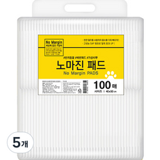 노마진 반려견 배변패드, 100개입, 5개