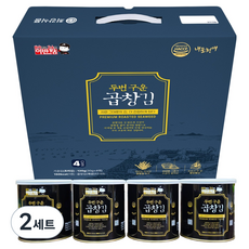 이반장 광천 두번구운 곱창캔김 4p 선물세트 美, 2세트