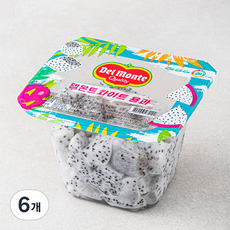 델몬트 화이트 용과, 6개, 400g