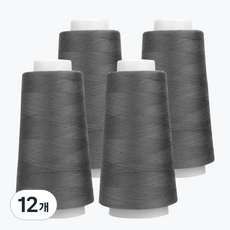 유니크 프리미엄 OWL 코아사 45수2합, 40 다크그레이, 12개