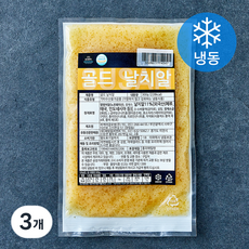 골드 날치알 (냉동), 3개, 300g