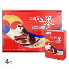 조은약초 고려홍삼절편 골드, 200g, 4개