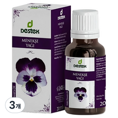 데스텍 페이스 아로마 에센셜 바이올렛오일, 20ml, 3개