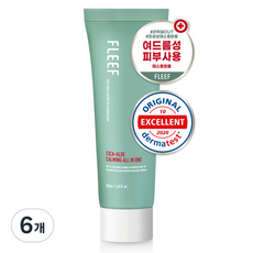 플리프 시카 알로에 카밍 올인원, 50ml, 6개