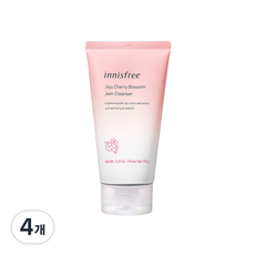 이니스프리 제주 왕벚꽃 약산성 잼 클렌저, 150g, 4개