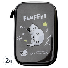 모닝글로리 와이드 글리터 하드케이스, 랜덤발송, 2개