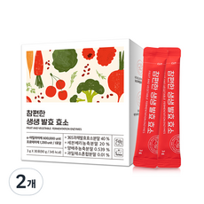 메이준뉴트리 참편한 생생 발효 과채 효소 30p, 90g, 2개