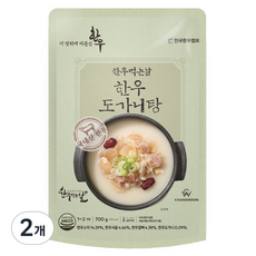 한우먹는날 한우 도가니탕, 700g, 2개
