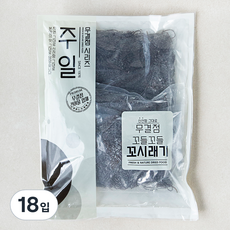 주일 무결점 꼬들꼬들 꼬시래기, 200g, 18입