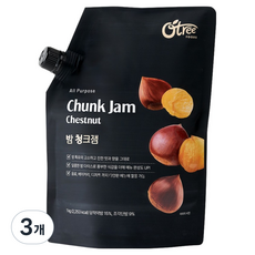 오트리 밤 청크잼, 1kg, 3개