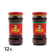 라오깐마 라조장 고추소스, 275g, 12개