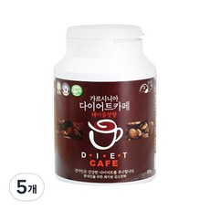 건가인 가르시니아 다이어트 커피 120회분, 300g, 5개