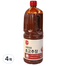 이츠웰 초고추장NEW, 4개, 2.25kg