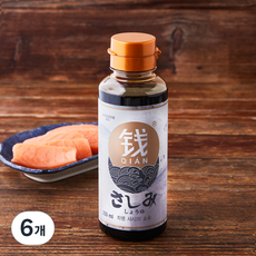 치엔 사시미 쇼유 소스, 250ml, 6개
