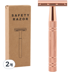 Shinshin Salon Neat Simple 剃須刀青銅, 1入, 2個