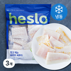 해슬로 가시없는 어린이 순살광어 (냉동), 400g, 3개