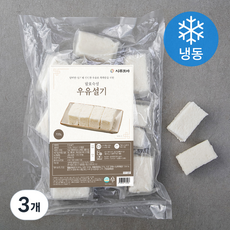 시루조아 우유설기 (냉동), 60g, 12개입, 3개