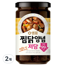 샘표 저당 찜닭 양념, 420g, 2개