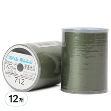 스펀 재봉사 실, 712번, 12개
