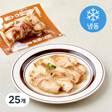 허닭 슬라이스 스팀 닭가슴살 갈비맛소스 (냉동), 100g, 25개, 1개입