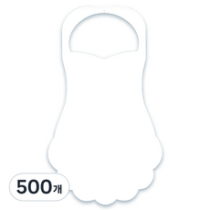 소프런 일회용 앞치마 프릴, 500개