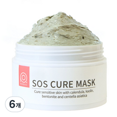 루아스 리셋 SOS 큐어마스크 워시오프팩, 6개, 1개입