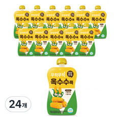 2ucareS 嬰幼兒用茁壯成長粥, 玉米, 100g, 24個