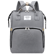 KIDS PARK 媽媽包 床包一體, 灰色