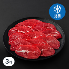 굿미트찹 호주산 부채살 바로구이용 2개입 (냉동), 3개, 800g