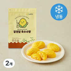 알앤알 옥수수빵 (냉동), 70g, 2개, 5개입