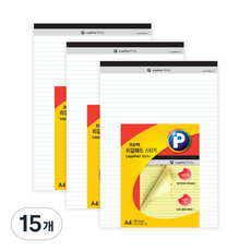 Printec A4自黏式法律便條紙, 白色, 15個